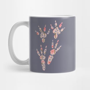 Guinea Pig Paw Prints Mug